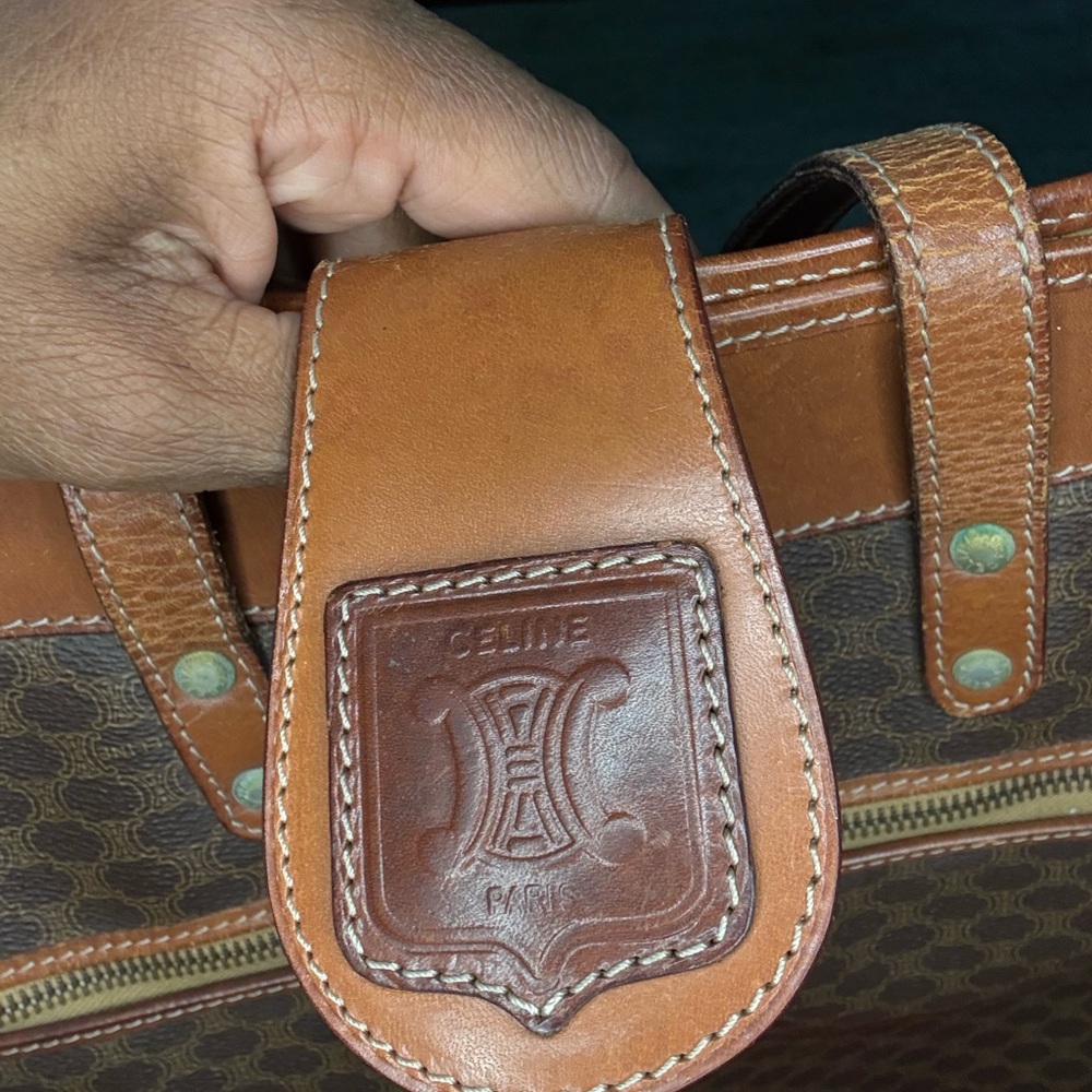 Celine Macadam Brown Tote - Picture 12 of 14